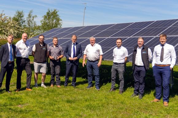 new solar array project