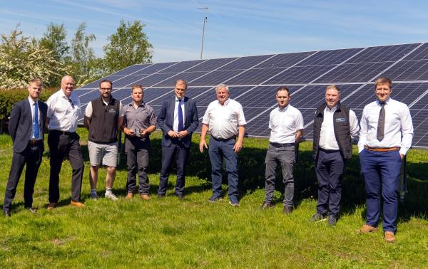 new solar array project